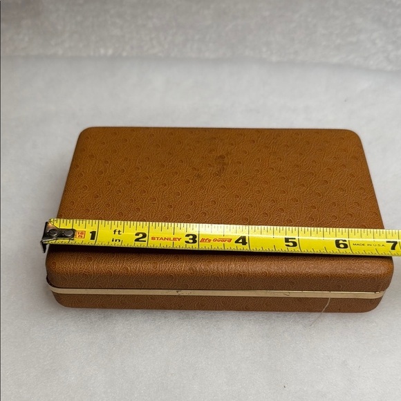 Vintage Brown Jewelry Box - Picture 5 of 6